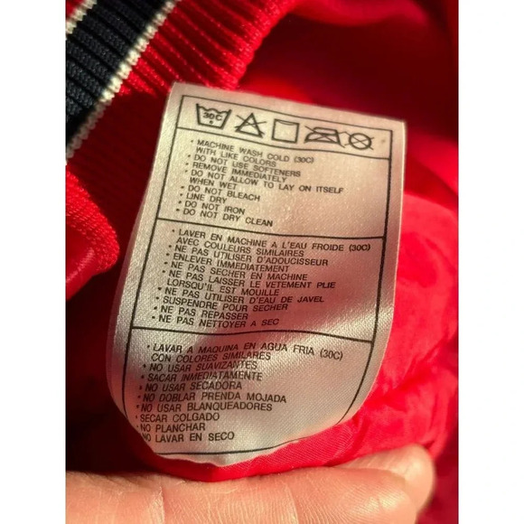 St.Louis Cardinals Nike Satin Bomber Jacket Mens Snap Button Baseball Coat Sz XL - Picture 14 of 15